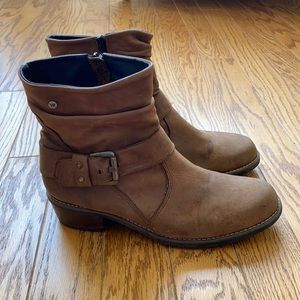 Brown Wolky Heeled Boots